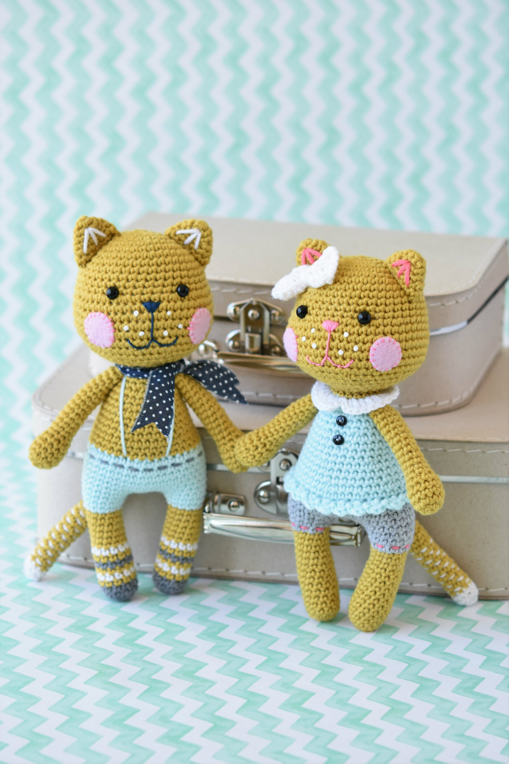 meow cat amigurumi pattern