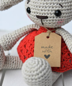 Kraft paper product tags