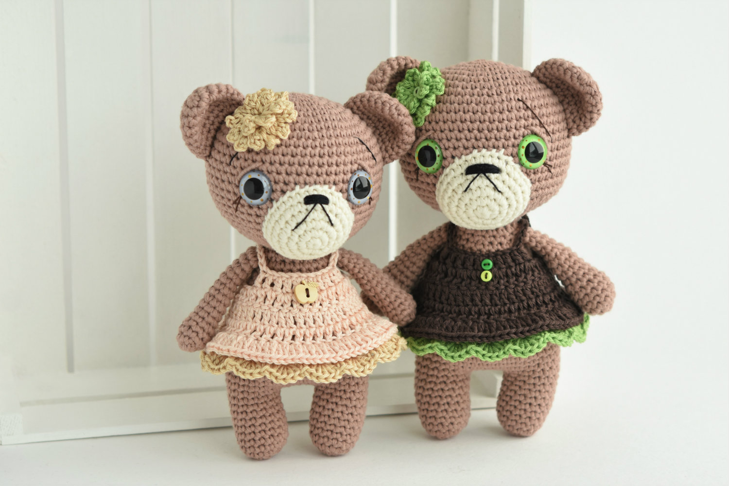 crochet cupcake dress teddy girl pattern