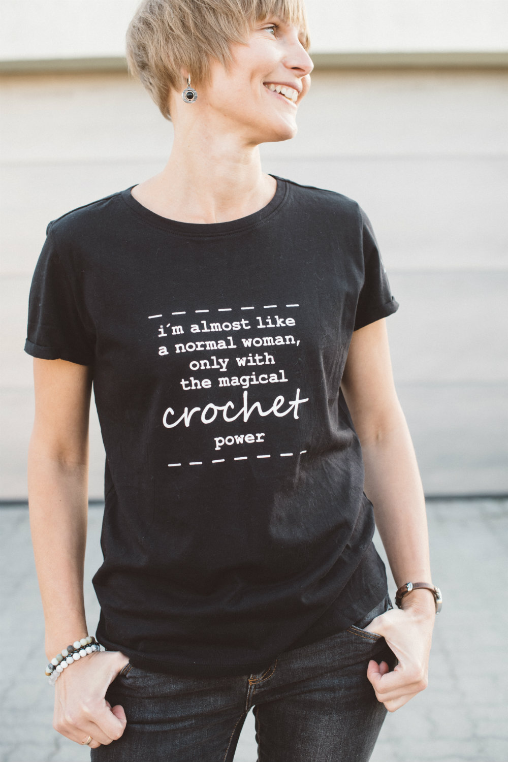 slogan about crochet t-shirt