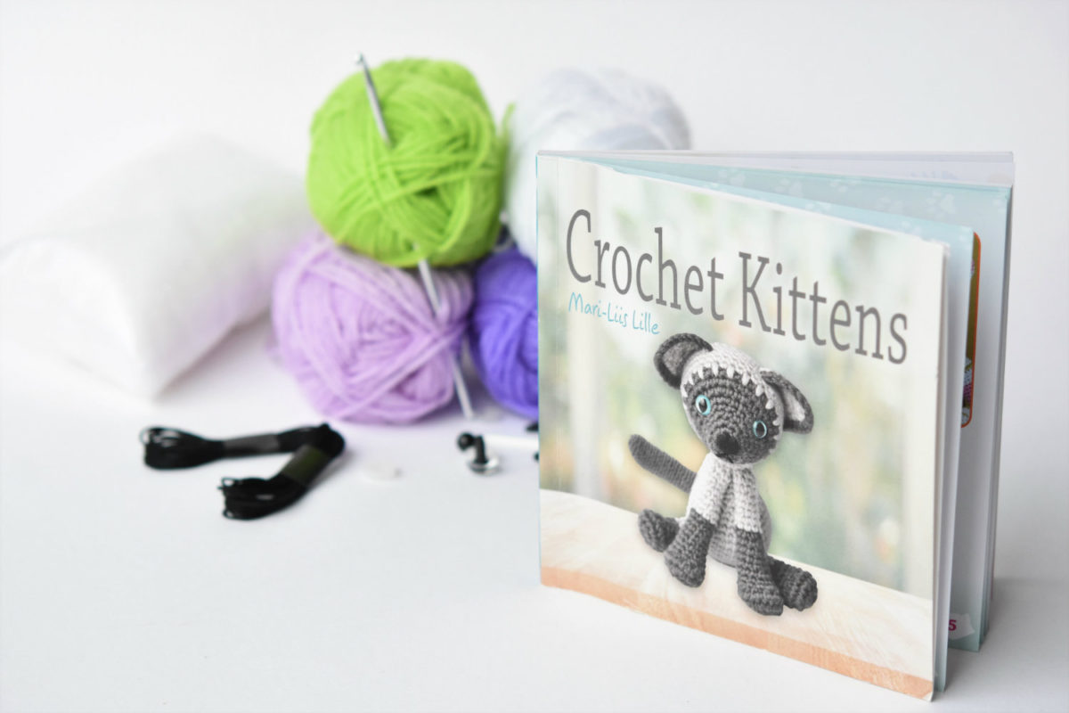 Cat Crochet Kit Cat Amigurumi Kit Cat Couple DIY Kit Kitty Stuffed