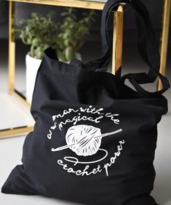 yarn shopping bag crocheters