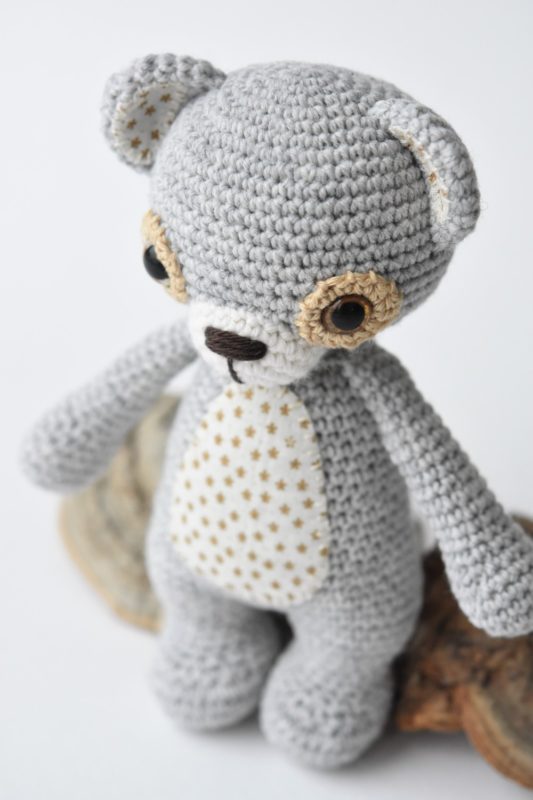January teddy bear finished | Crochet challenge 2019 | lilleliis