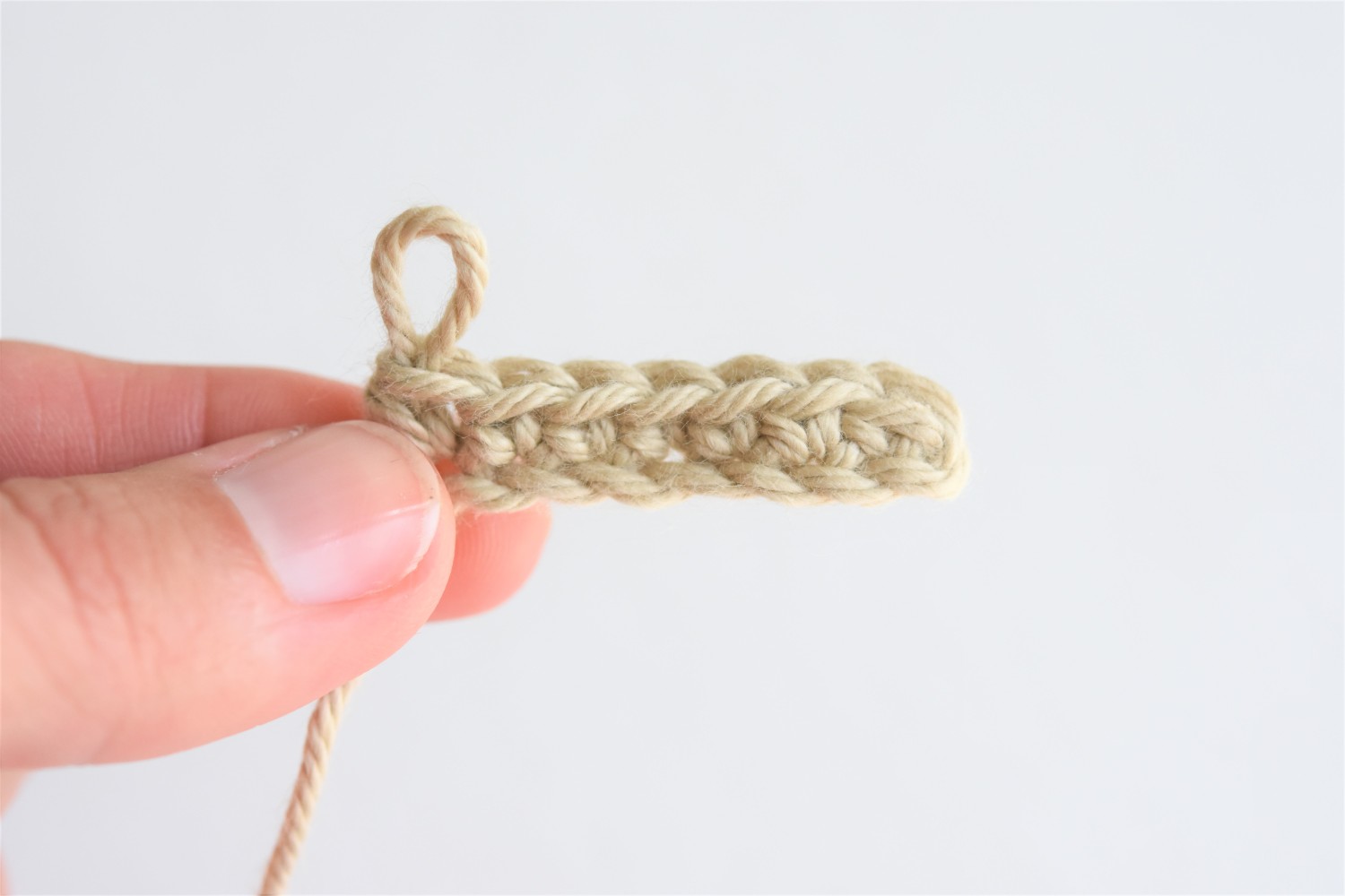 single crochet stitch