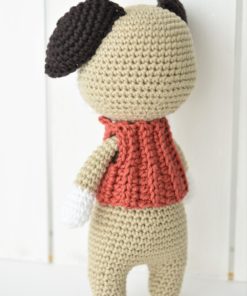 amigurumi koer tagantvaade