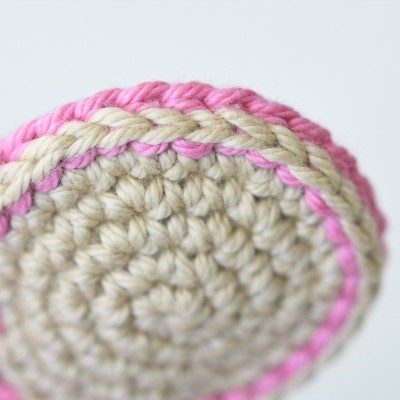how to back post single crochet tutorial