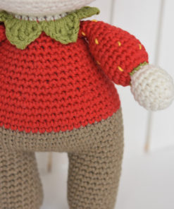 crochet strawberry outfit