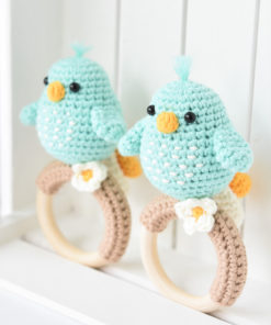 amigurumi pattern bird rattle