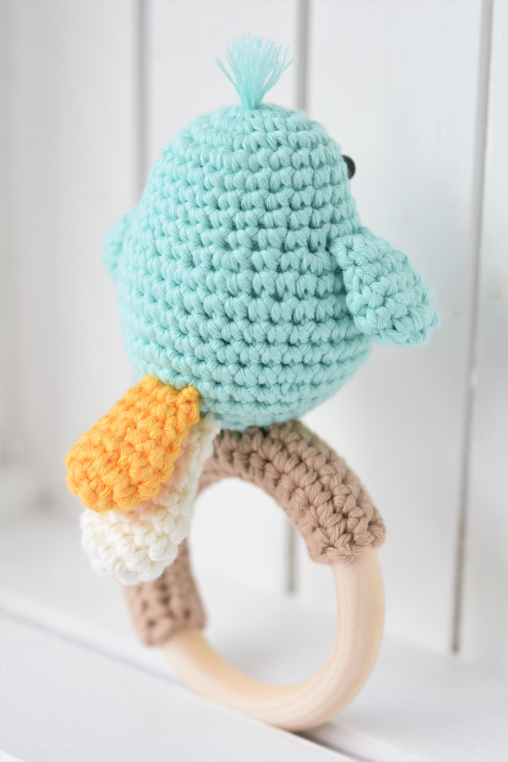 amigurumi lind saba