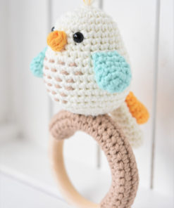 amigurumi bird wings and peak