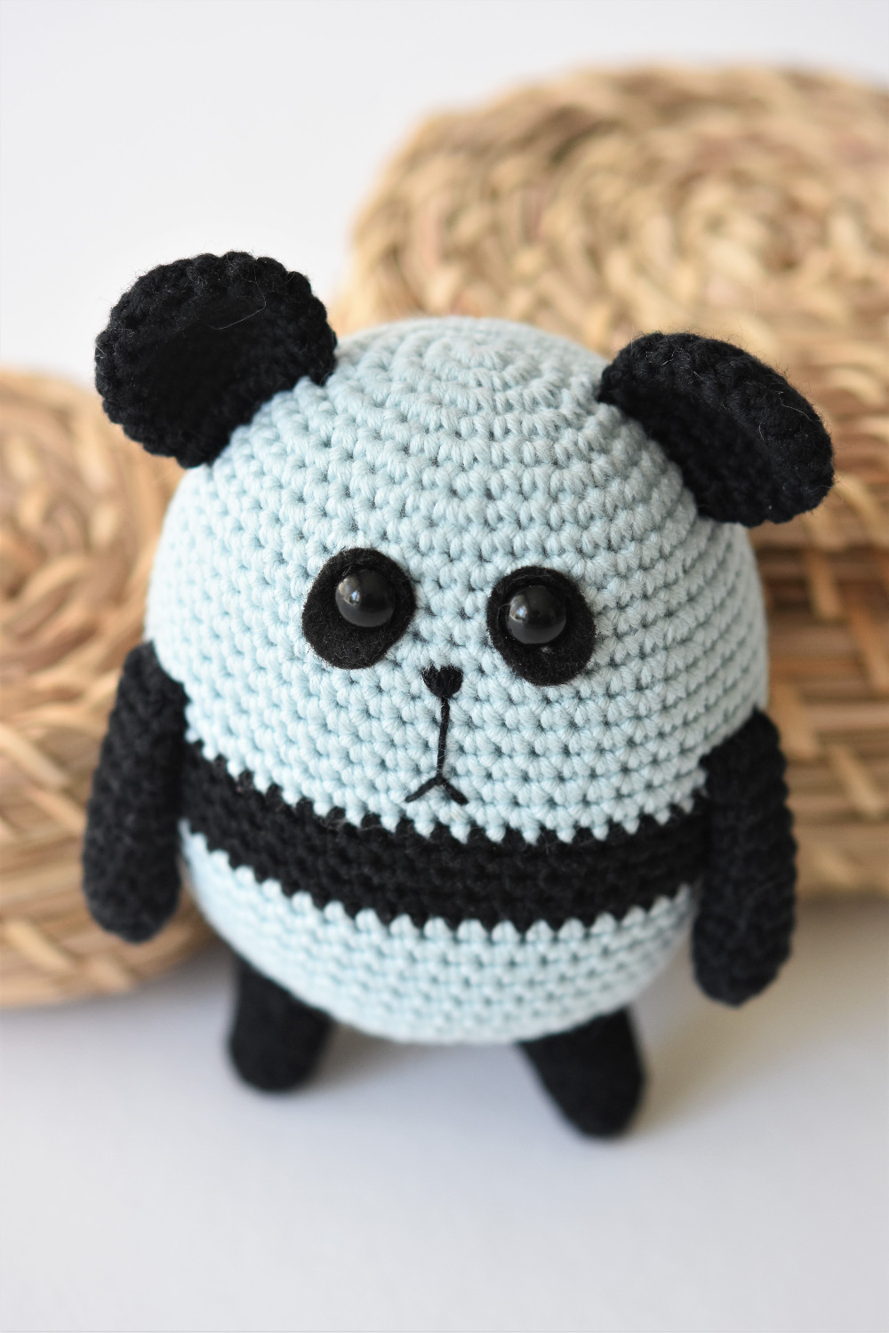 little crochet panda
