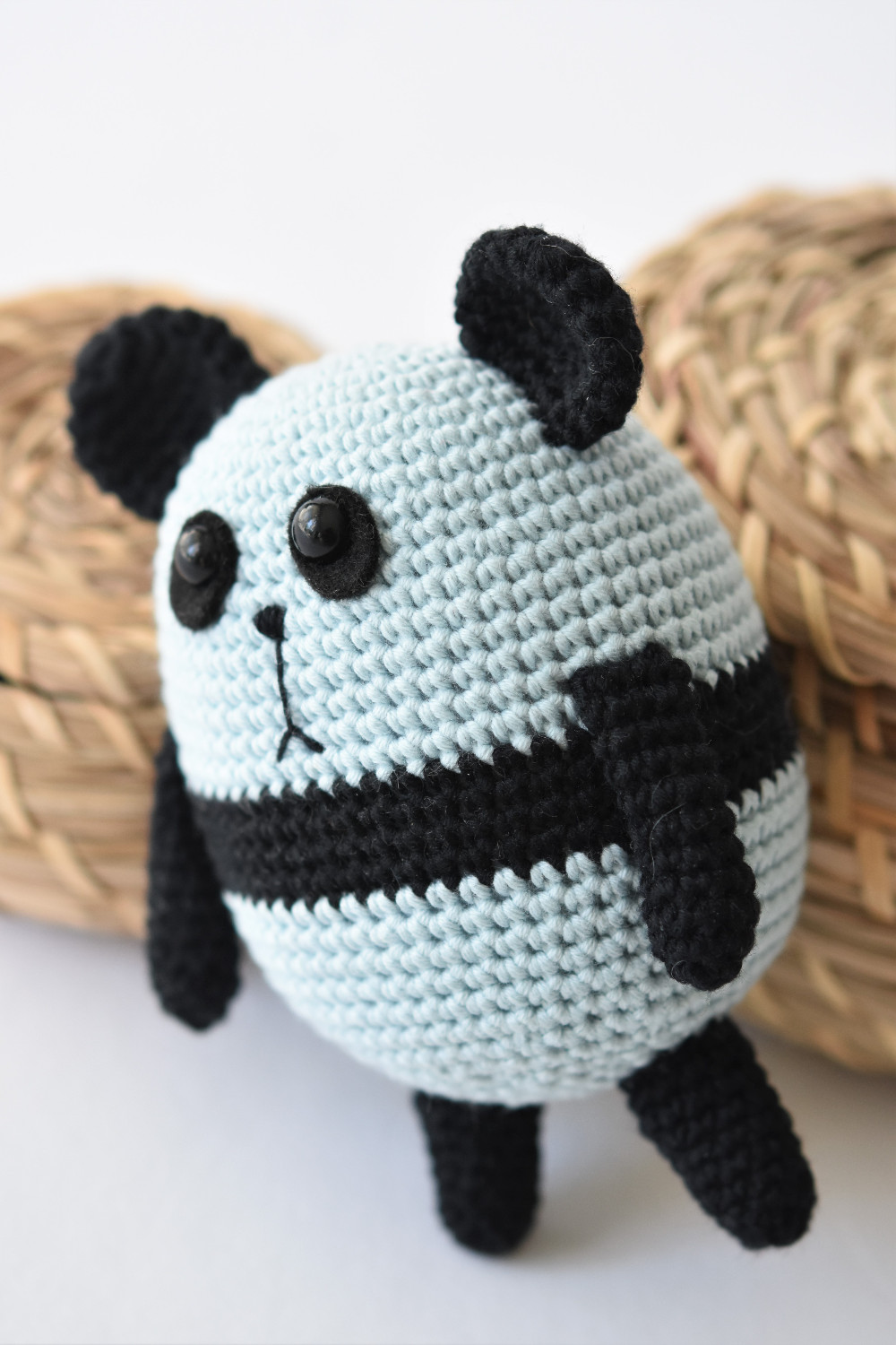 little crochet panda