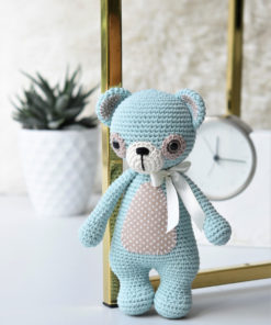 classical teddy bear amigurumi