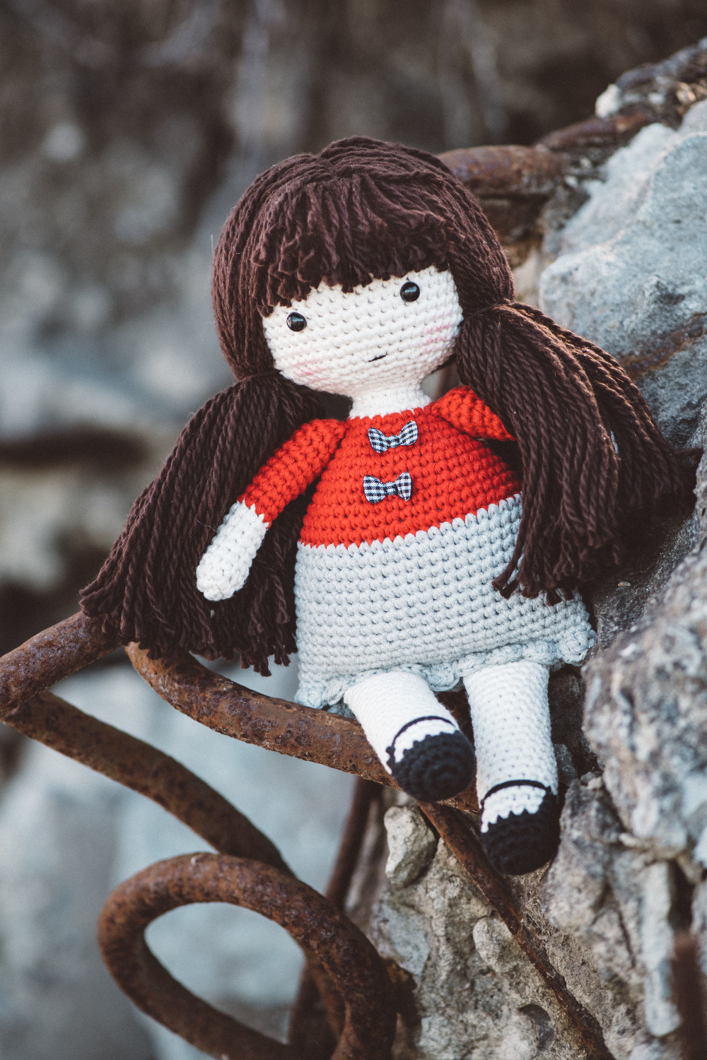 Ragdoll Annie from the book Lovable Amigurumi Toys