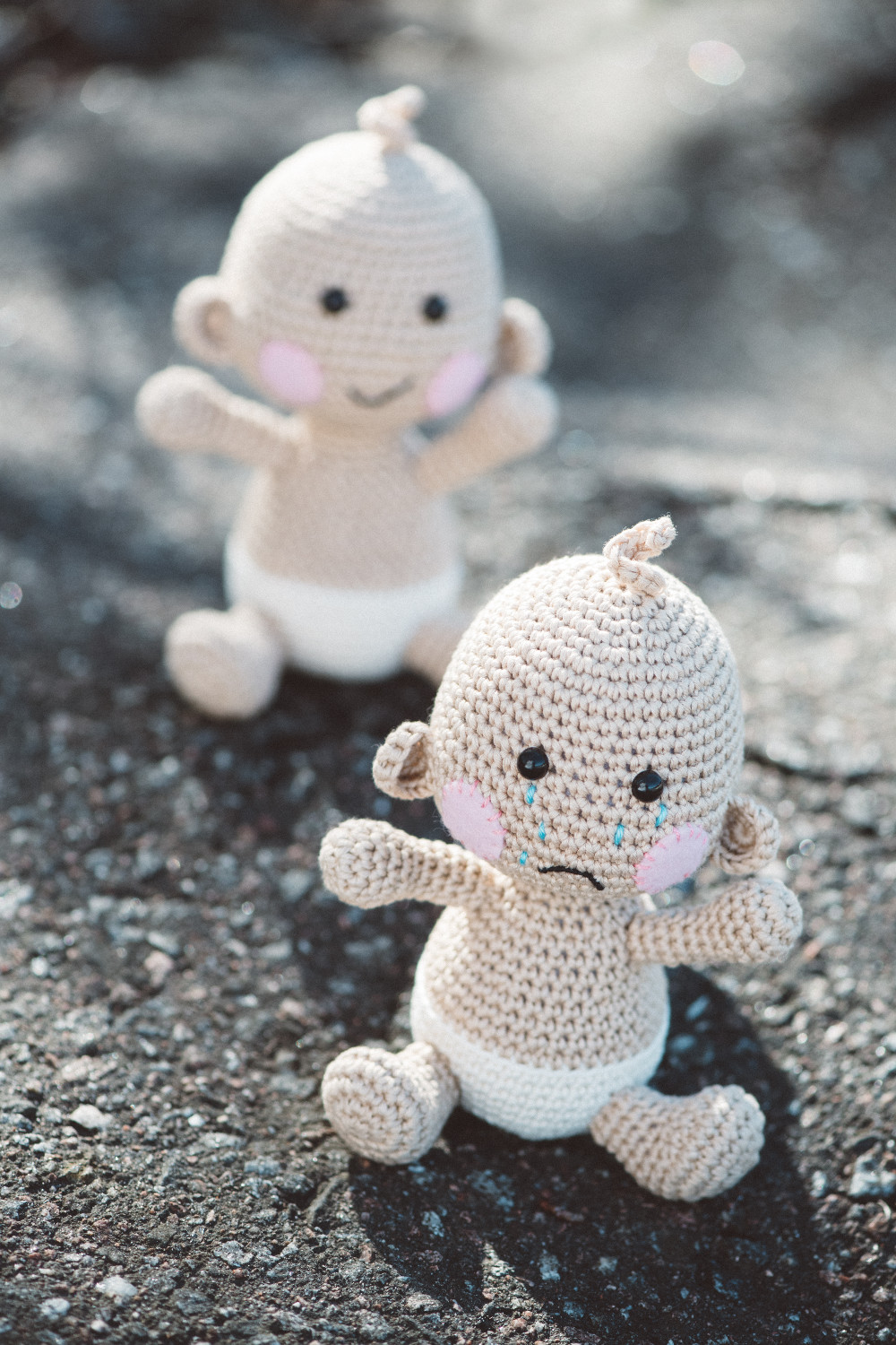 Baby Leo from the book Lovable Amigurumi Toys