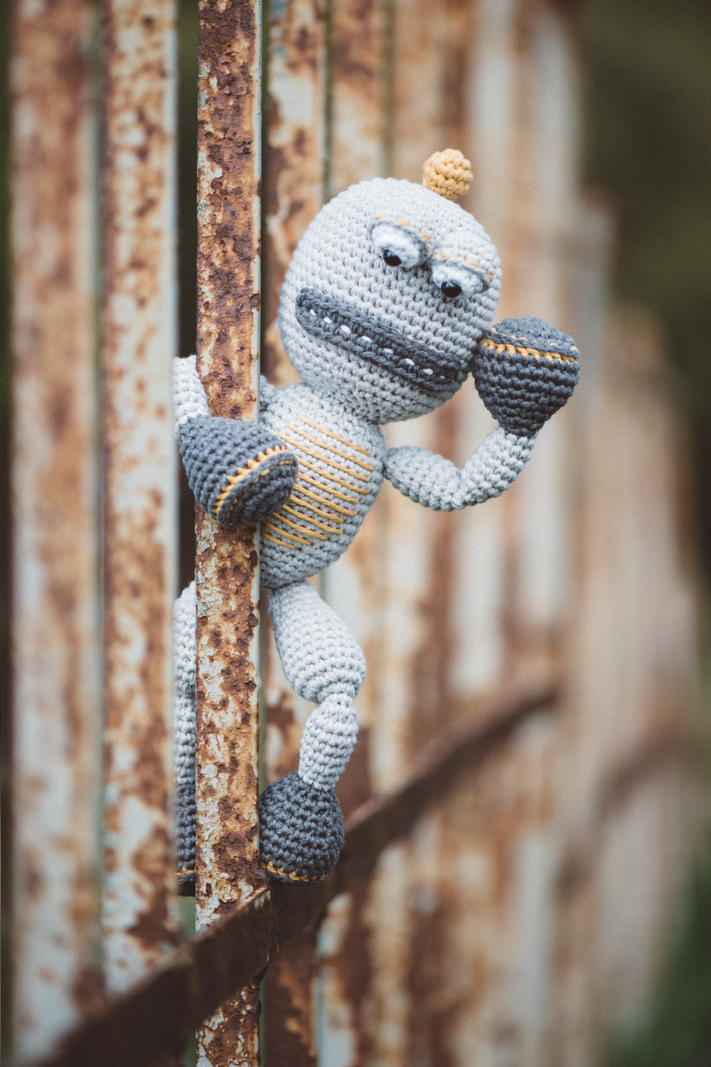 mighty robot lovable amigurumi toys