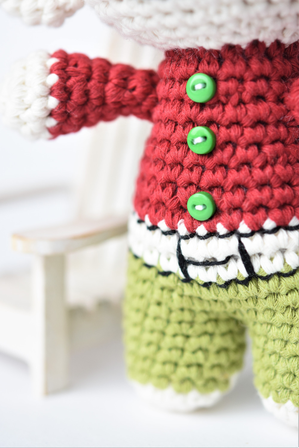 crochet elf clothes