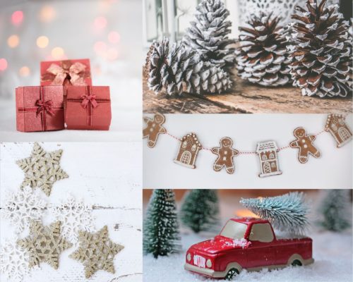 christmas inspiration mood board