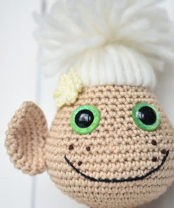 crochet troll doll