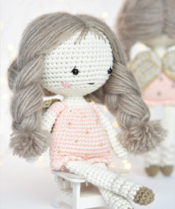 amigurumi crochet angel doll