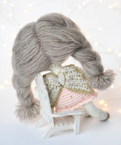 amigurumi crochet angel doll