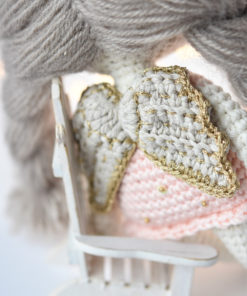 amigurumi crochet angel doll