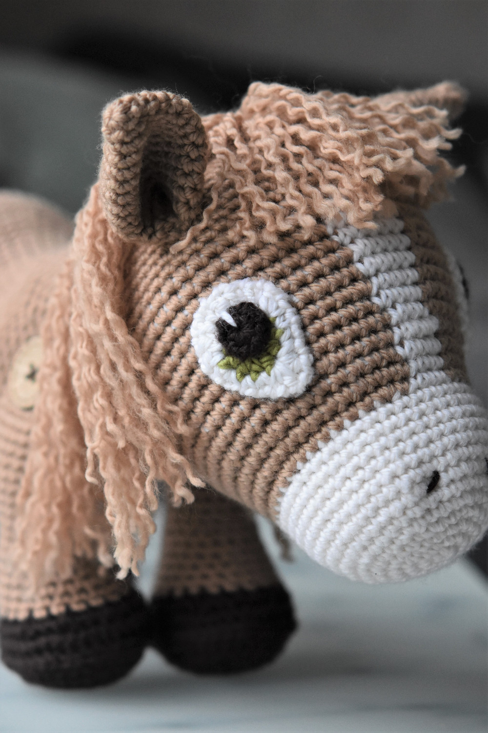 crochet pony horse