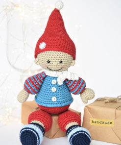 crochet christmas gnome