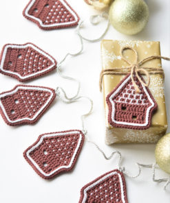 heegeldatud jõulukaunistused