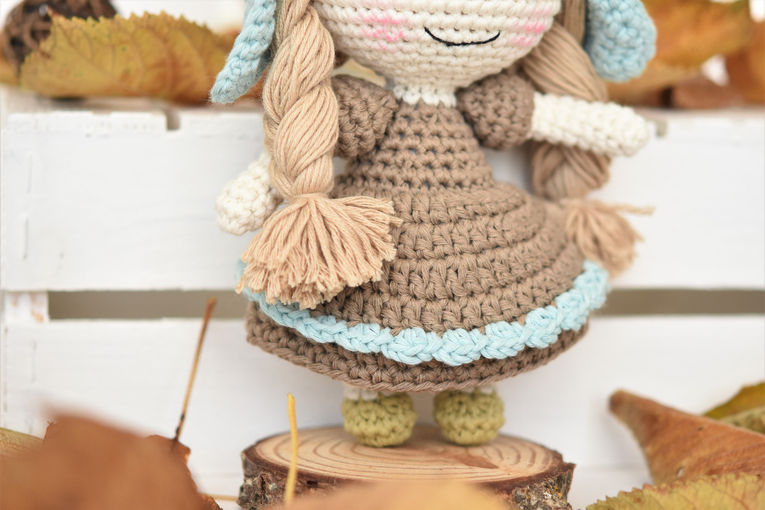 crochet doll dress