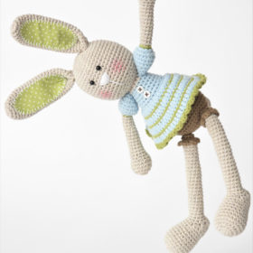 amigurumi muster kleidiga jänes