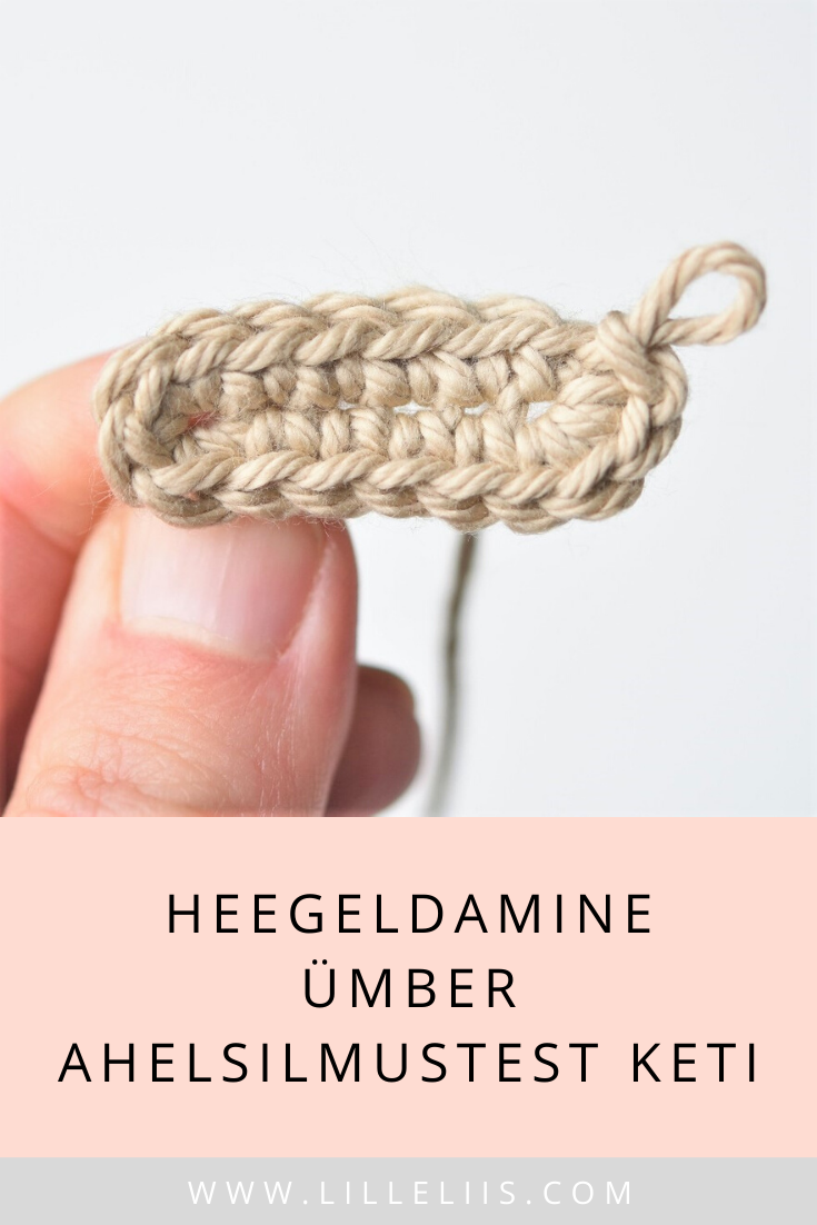 Heegeldamine ümber ahelsilmustest keti