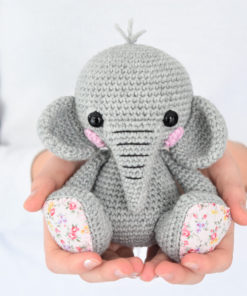 lucy the elephant amigurumi pattern