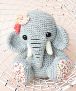 lucy the elephant amigurumi pattern