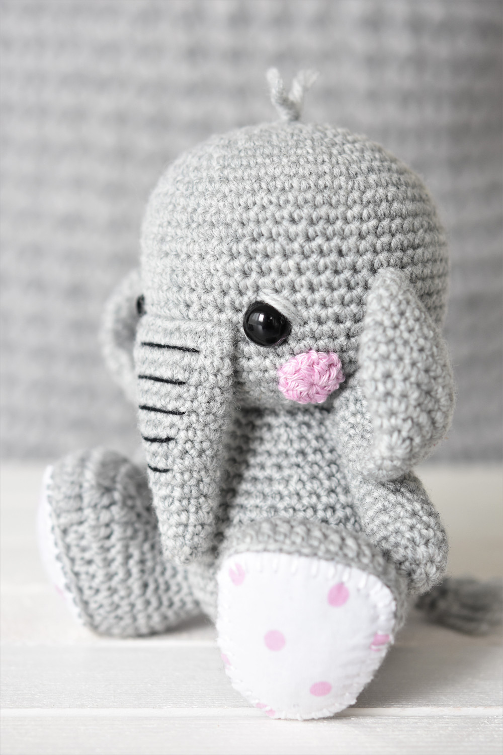 amigurumi beebi elevant