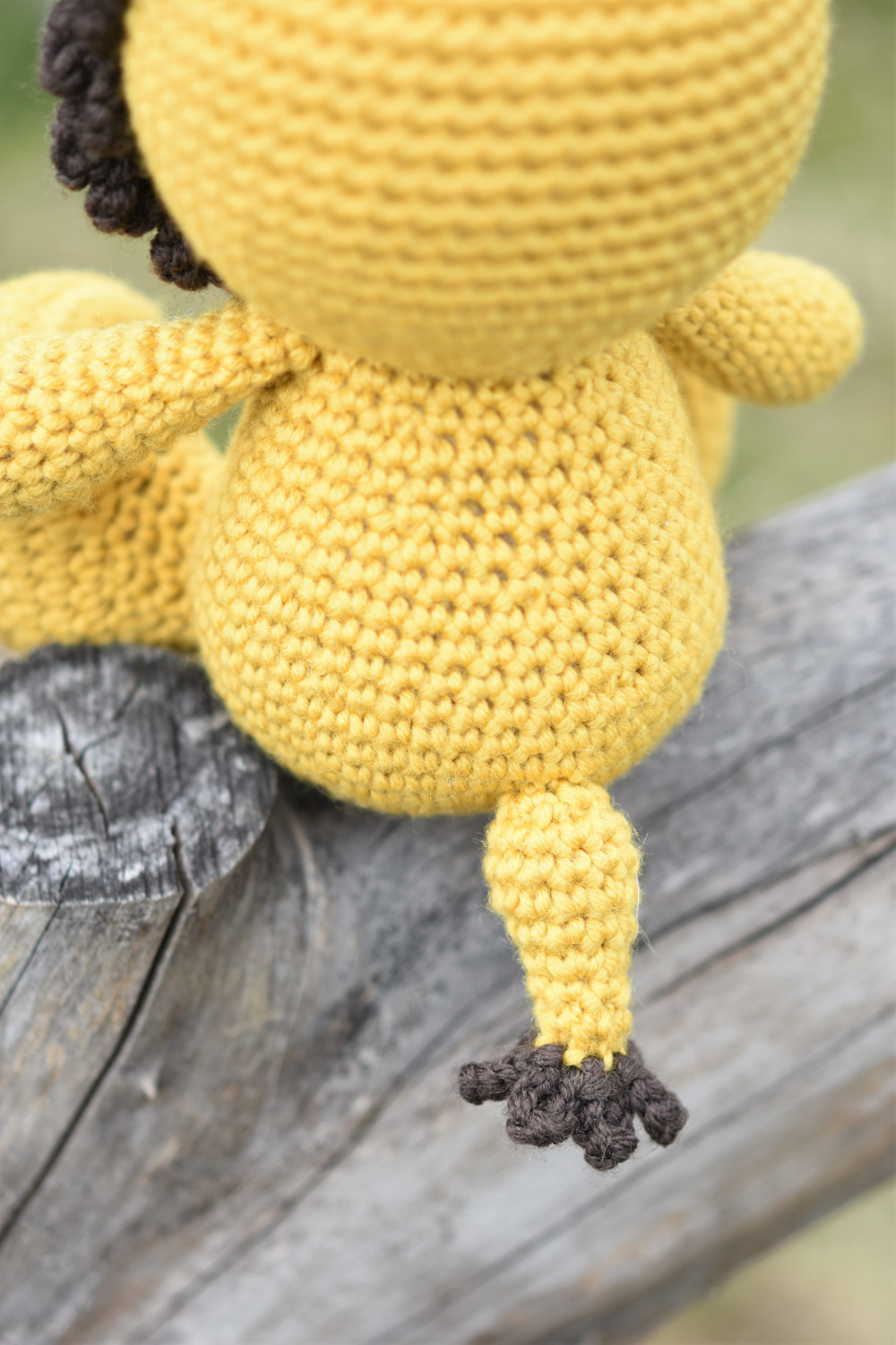 amigurumi lõvi saba