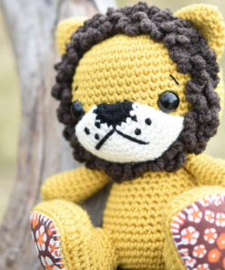 amigurumi crochet lion
