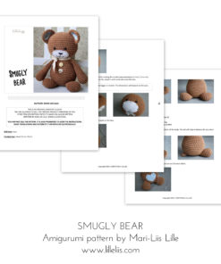 smugly bear amigurumi pattern
