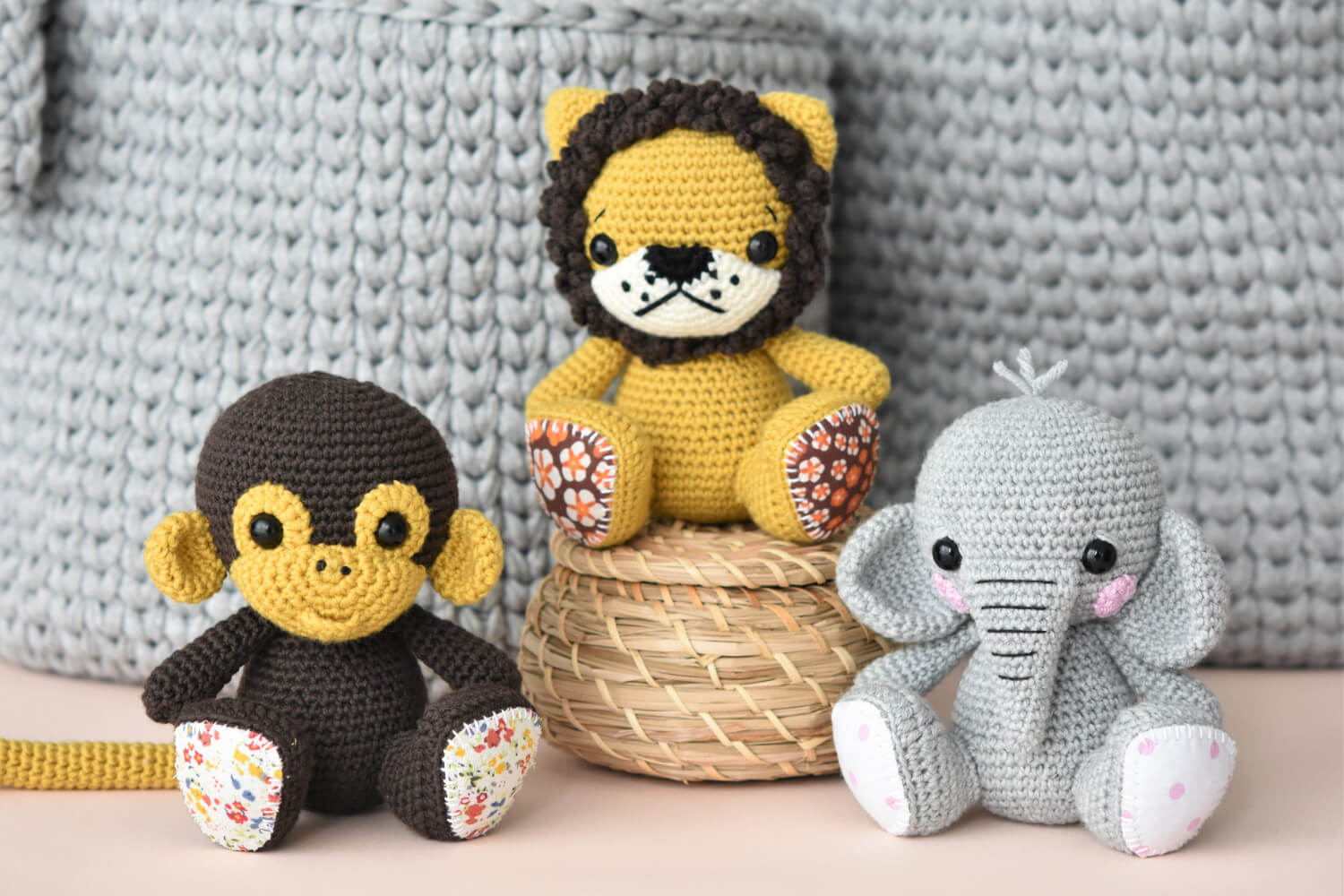 safari animal crochet patterns