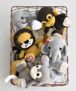 amigurumi safari animals