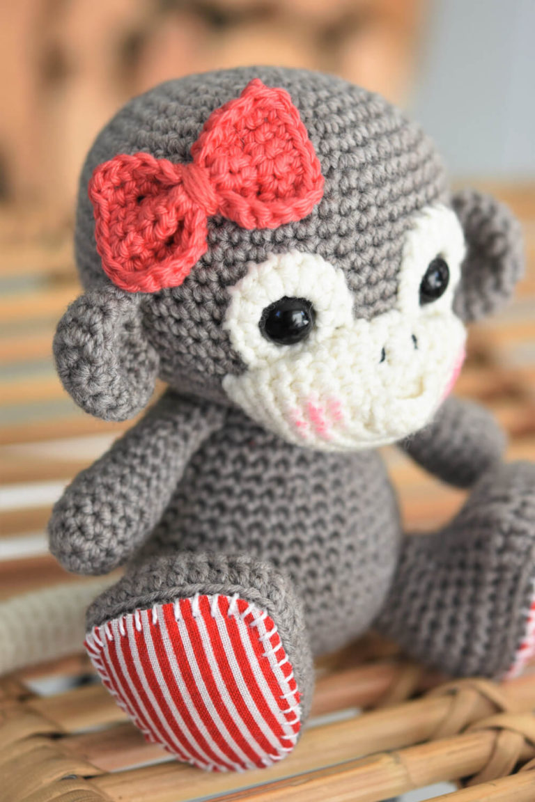 Mambo the Monkey - amigurumi monkey pattern | lilleliis