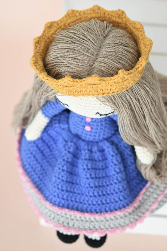 crochet ragdoll princess