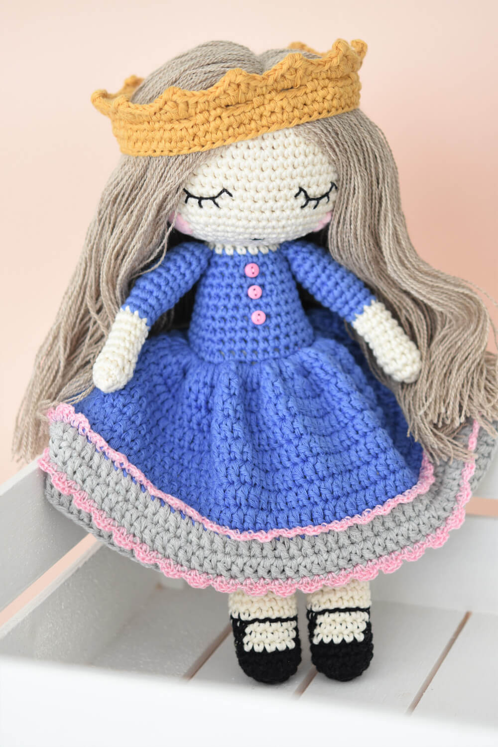 crochet ragdoll princess