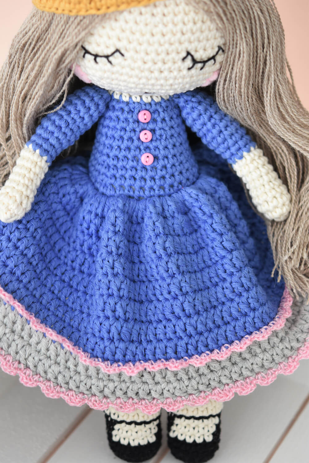 crochet ragdoll princess