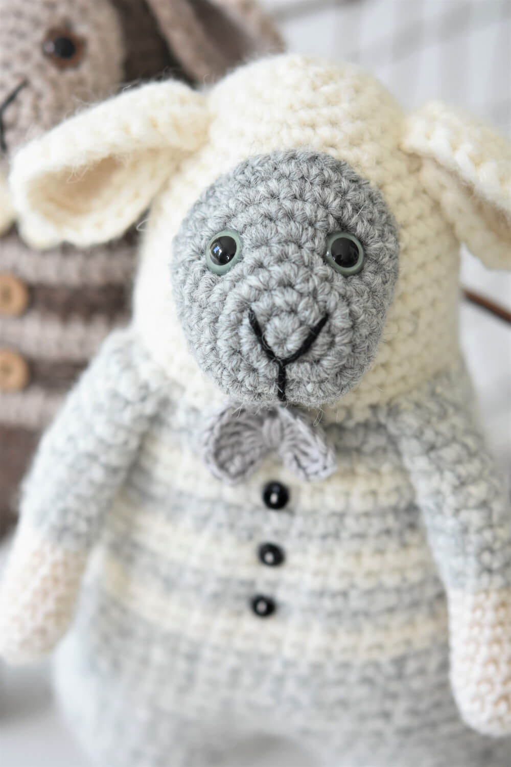 amigurumi fluffy sheep