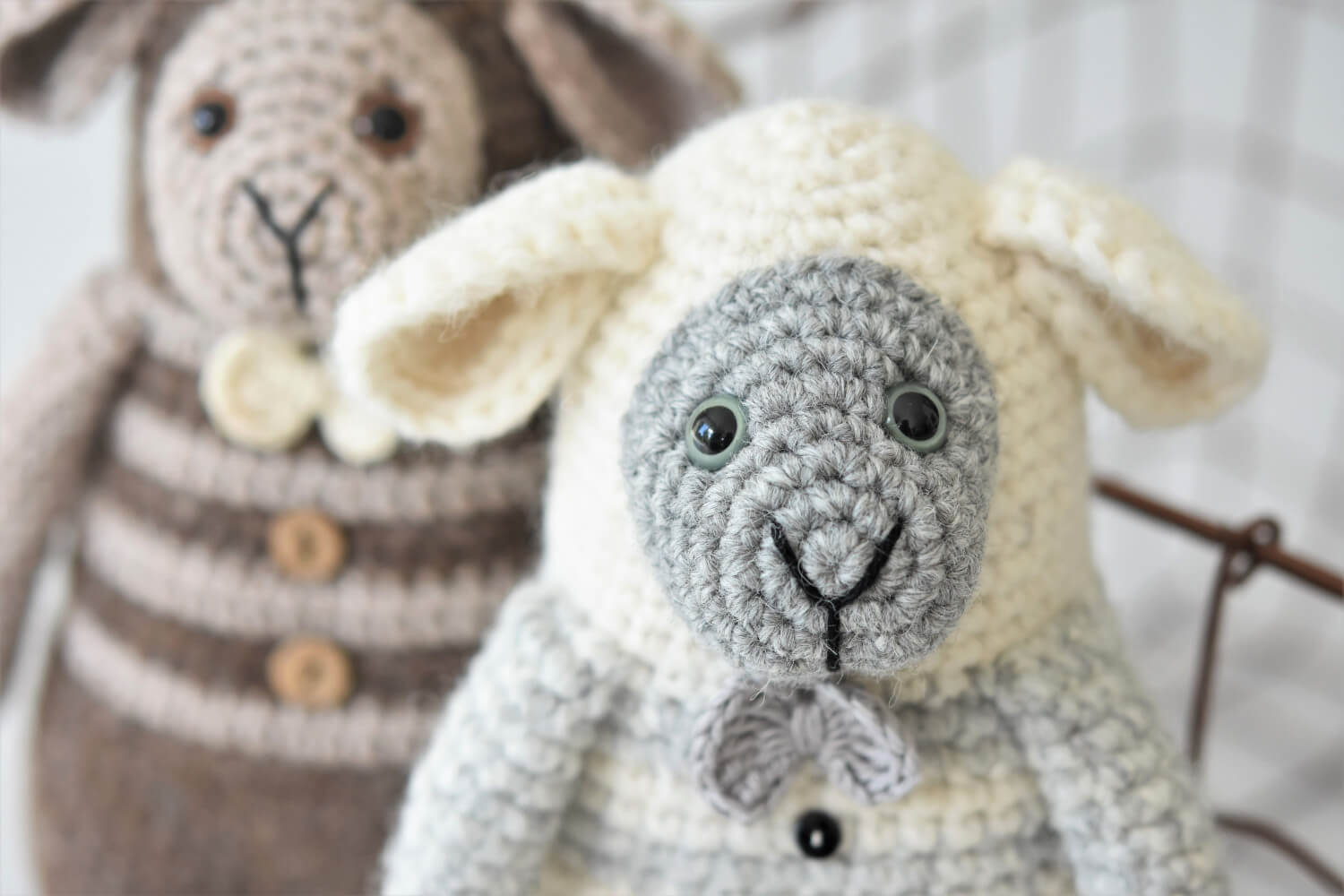 amigurumi fluffy sheep