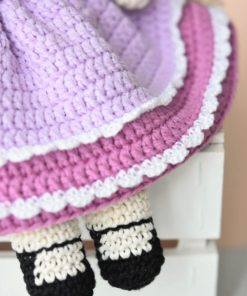 heegeldatud printsess kaltsunukk kleit