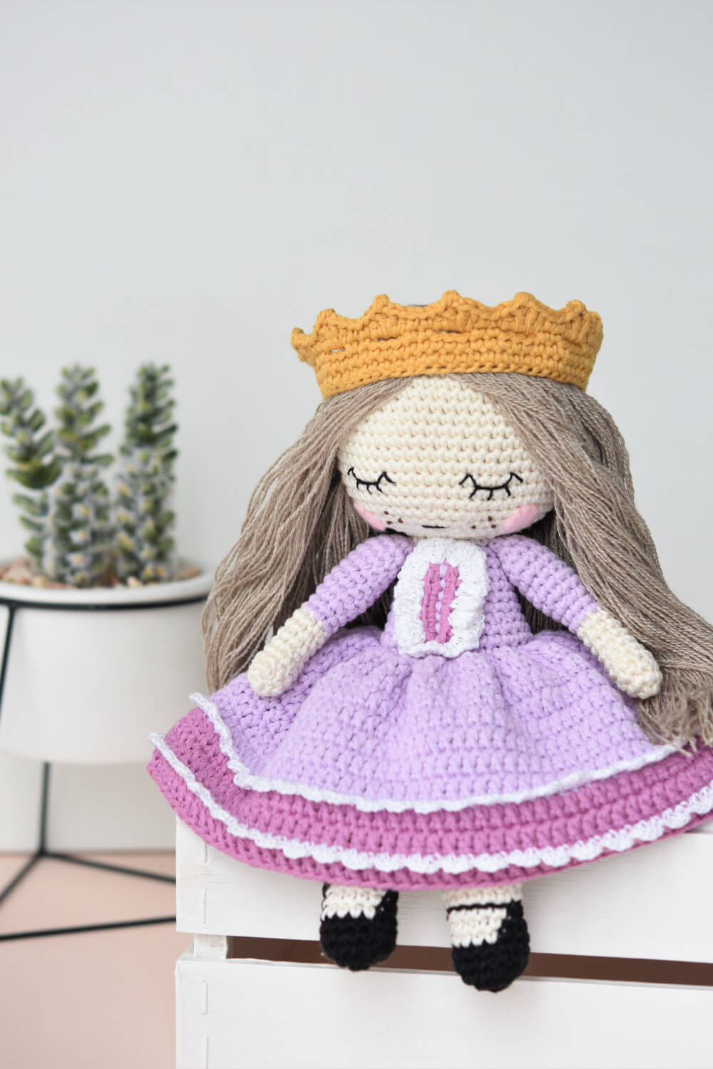 amigurumi ragdoll princess pattern