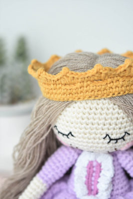 amigurumi princess crown