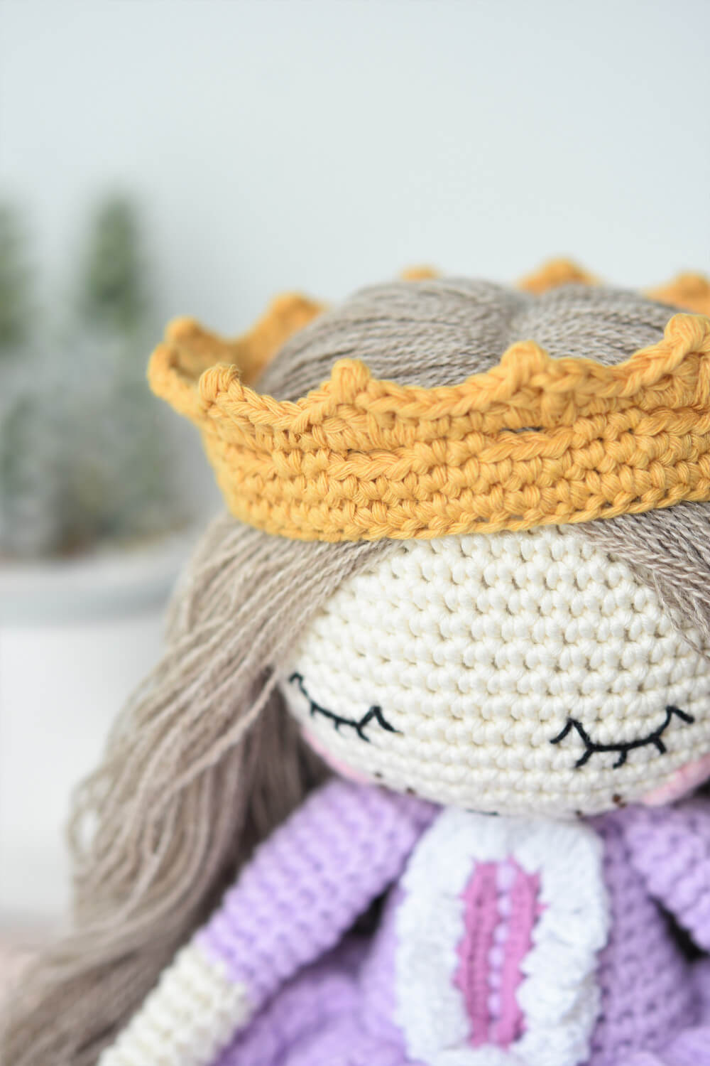 amigurumi princess crown